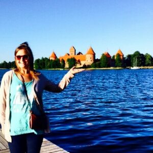The castle at Trakai
